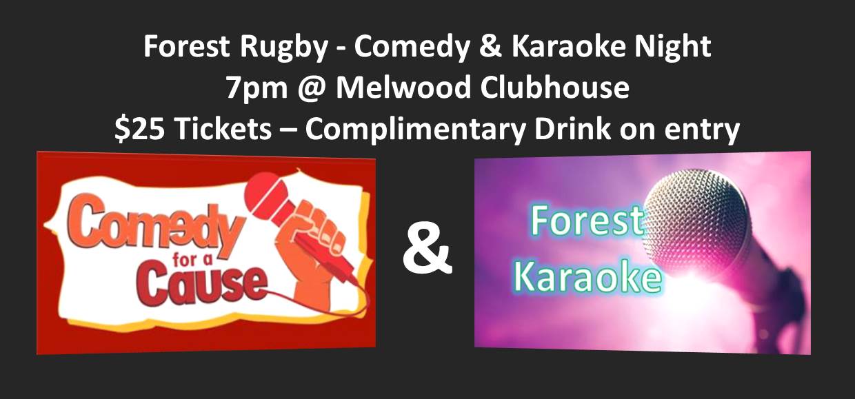 Forest Comedy & Karaoke Night – 15th July 2017